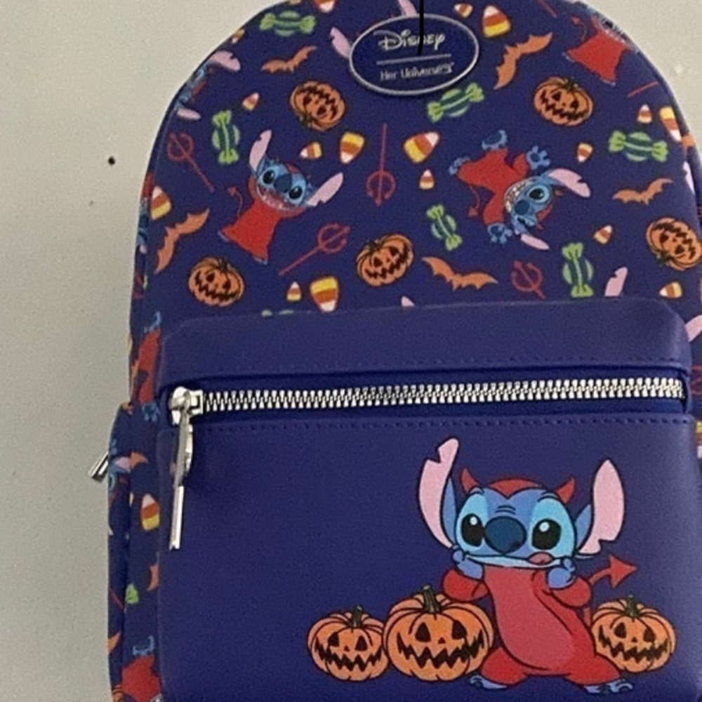 Her Universe disney stitch devil halloween back pack